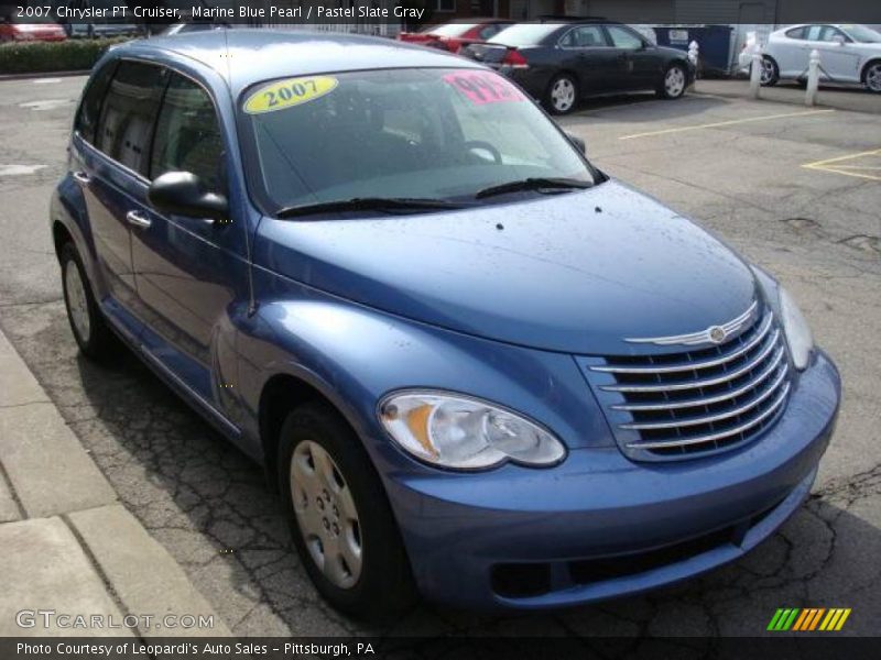 Marine Blue Pearl / Pastel Slate Gray 2007 Chrysler PT Cruiser