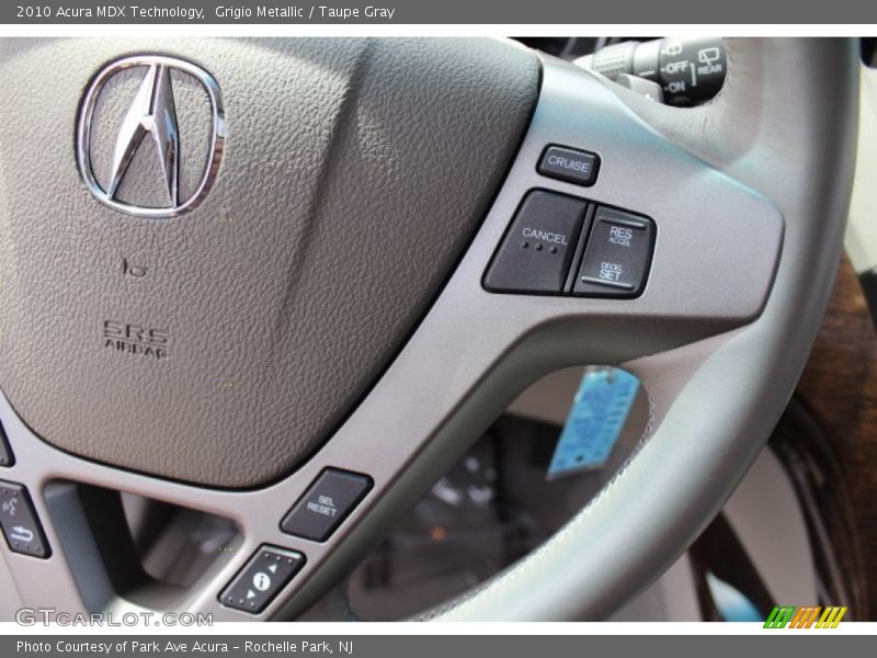 Grigio Metallic / Taupe Gray 2010 Acura MDX Technology