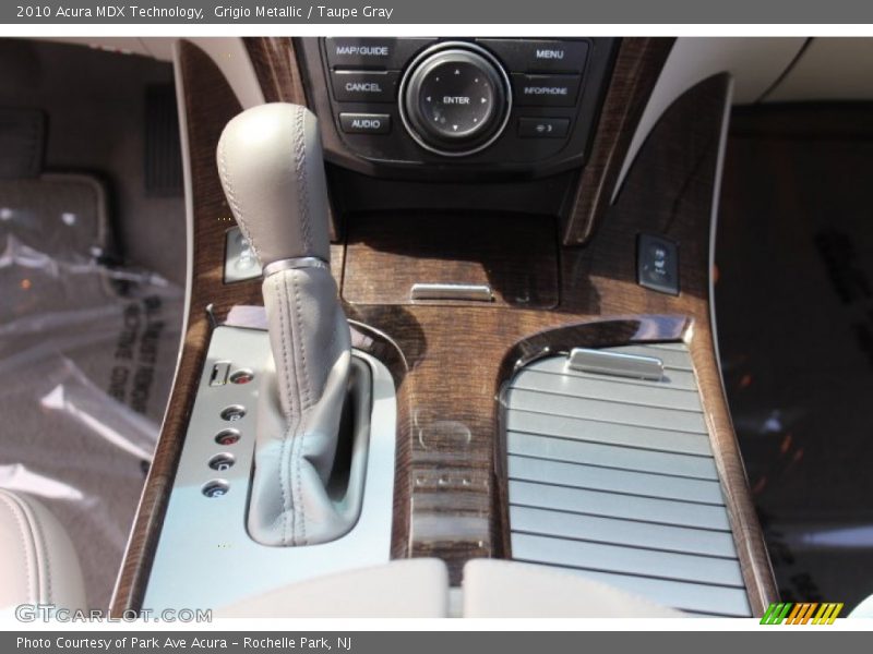 Grigio Metallic / Taupe Gray 2010 Acura MDX Technology