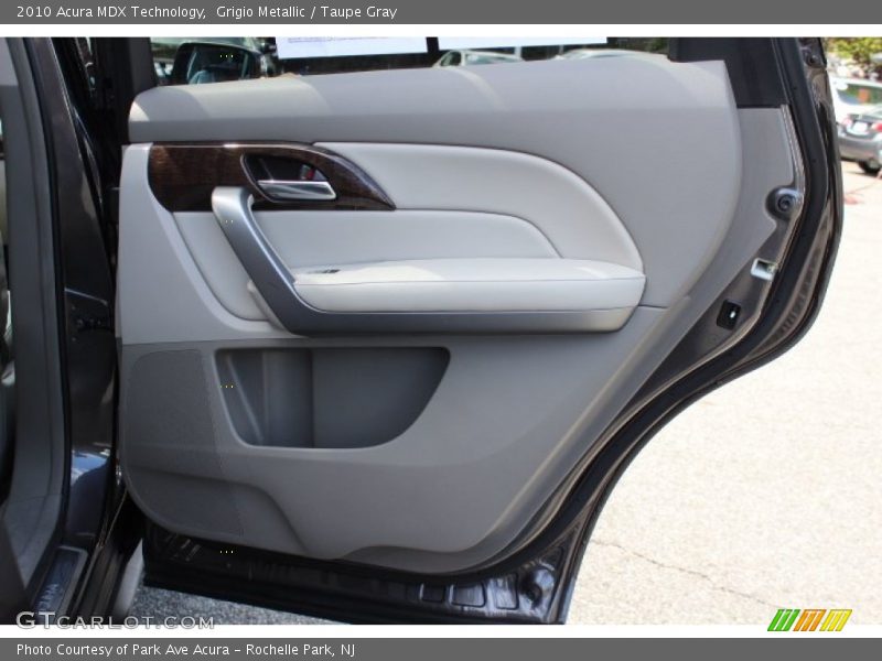 Grigio Metallic / Taupe Gray 2010 Acura MDX Technology