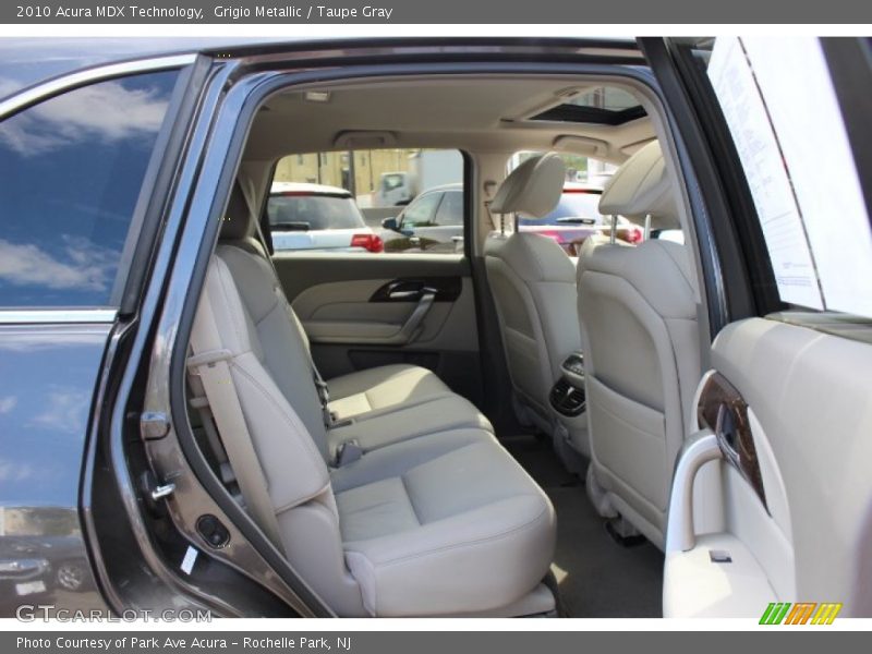 Grigio Metallic / Taupe Gray 2010 Acura MDX Technology