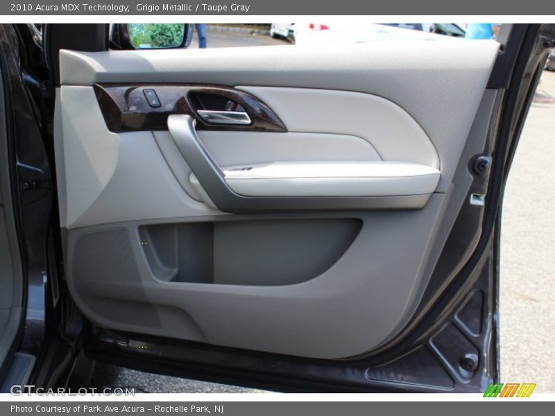Grigio Metallic / Taupe Gray 2010 Acura MDX Technology