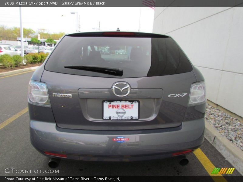 Galaxy Gray Mica / Black 2009 Mazda CX-7 Sport AWD