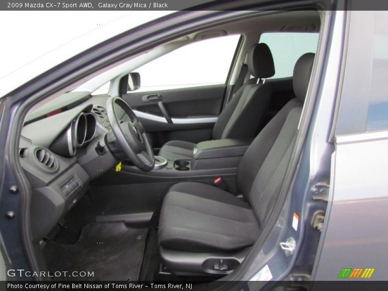 Galaxy Gray Mica / Black 2009 Mazda CX-7 Sport AWD