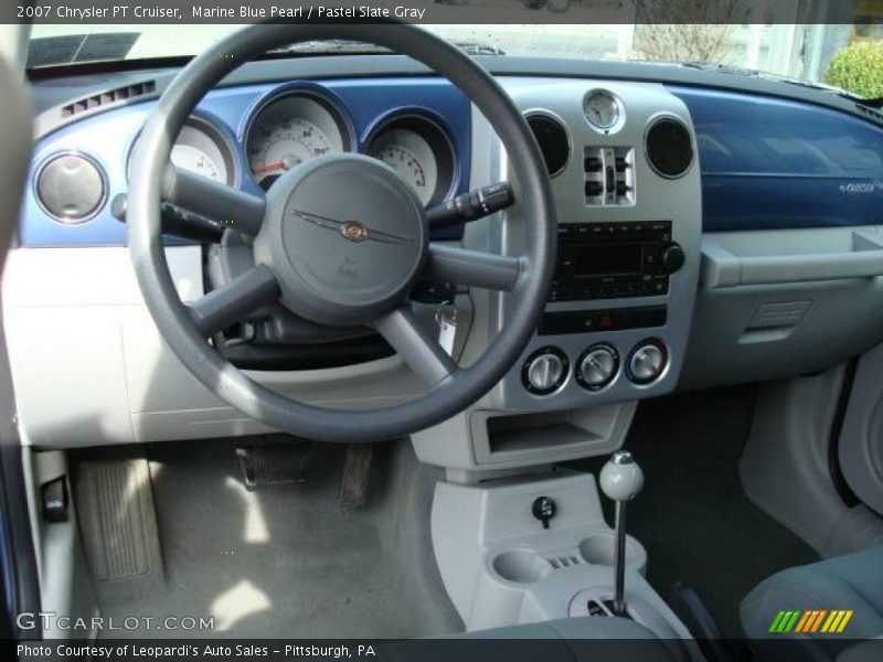 Marine Blue Pearl / Pastel Slate Gray 2007 Chrysler PT Cruiser