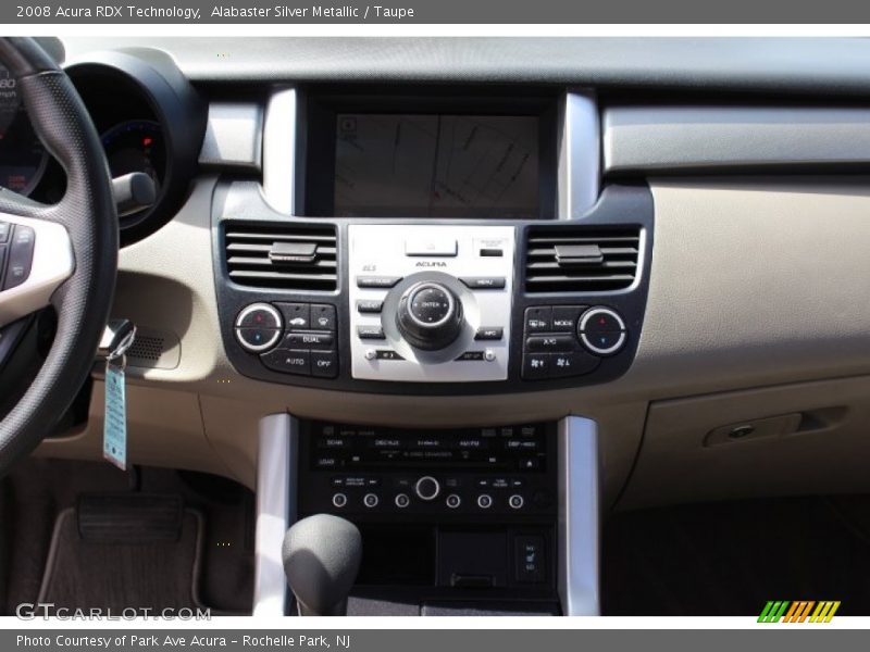 Alabaster Silver Metallic / Taupe 2008 Acura RDX Technology