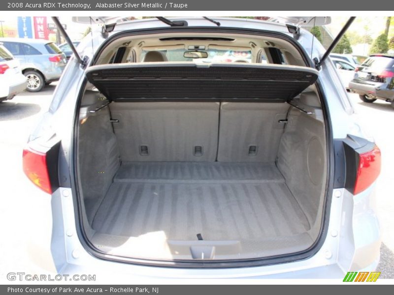 Alabaster Silver Metallic / Taupe 2008 Acura RDX Technology