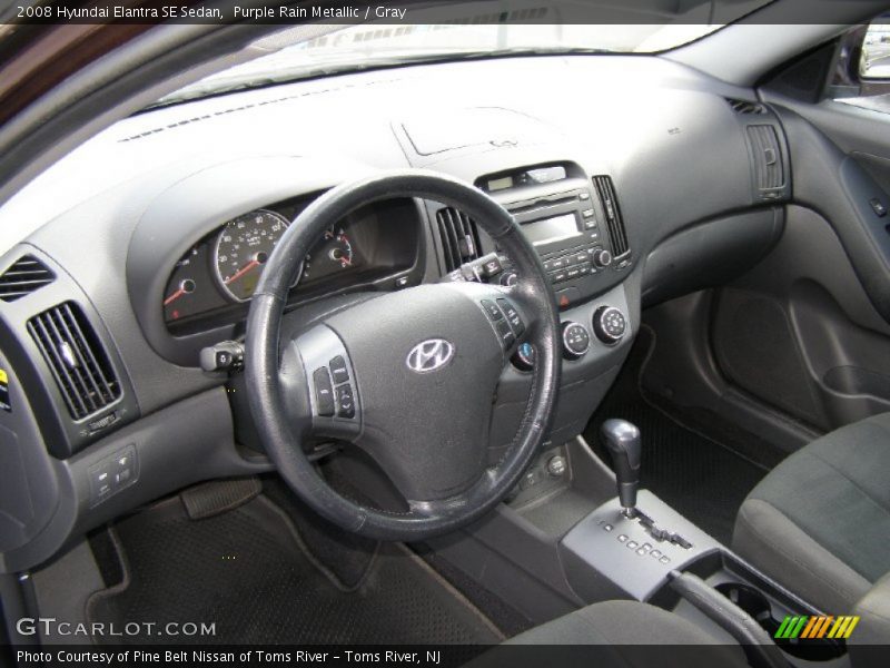 Dashboard of 2008 Elantra SE Sedan