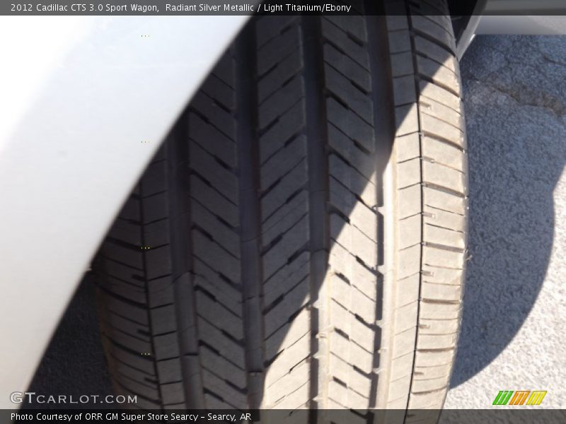 Radiant Silver Metallic / Light Titanium/Ebony 2012 Cadillac CTS 3.0 Sport Wagon