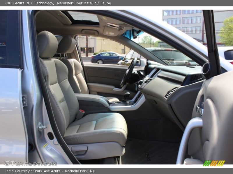 Alabaster Silver Metallic / Taupe 2008 Acura RDX Technology