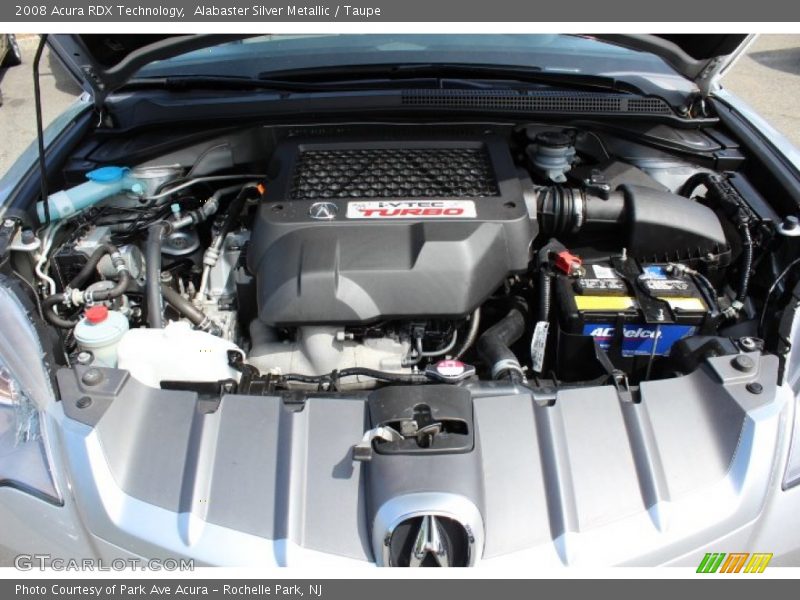 Alabaster Silver Metallic / Taupe 2008 Acura RDX Technology