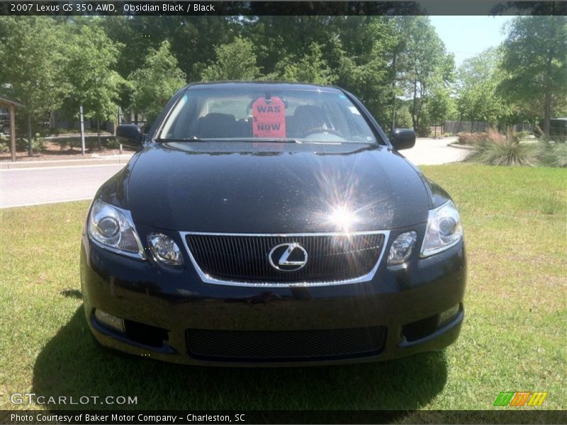 Obsidian Black / Black 2007 Lexus GS 350 AWD