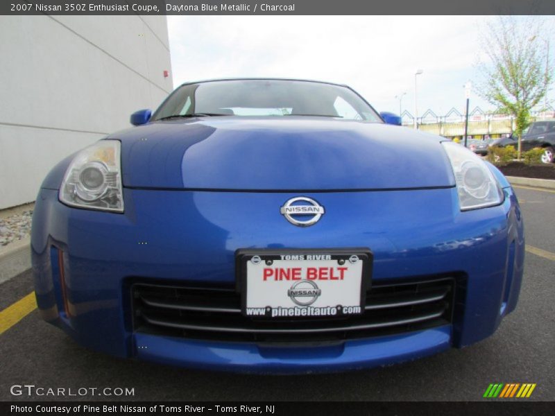 Daytona Blue Metallic / Charcoal 2007 Nissan 350Z Enthusiast Coupe