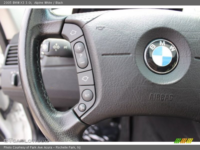 Alpine White / Black 2005 BMW X3 3.0i