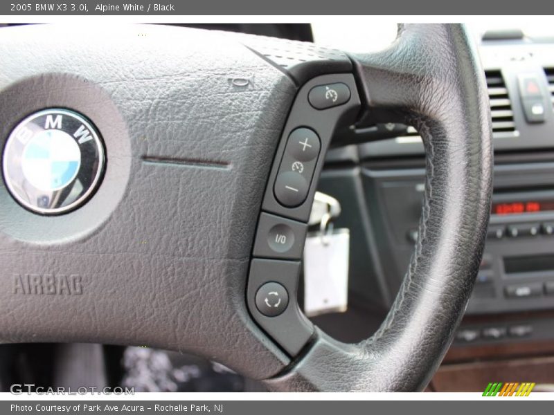 Alpine White / Black 2005 BMW X3 3.0i