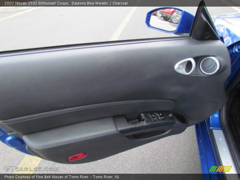 Daytona Blue Metallic / Charcoal 2007 Nissan 350Z Enthusiast Coupe