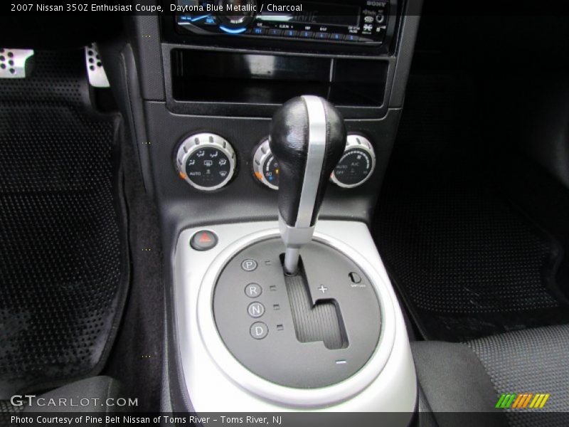 Daytona Blue Metallic / Charcoal 2007 Nissan 350Z Enthusiast Coupe