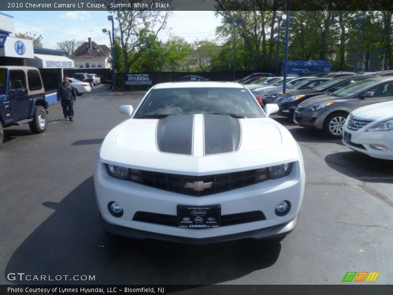Summit White / Black 2010 Chevrolet Camaro LT Coupe