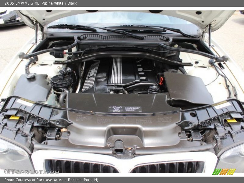 Alpine White / Black 2005 BMW X3 3.0i