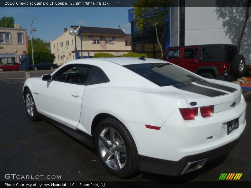 Summit White / Black 2010 Chevrolet Camaro LT Coupe