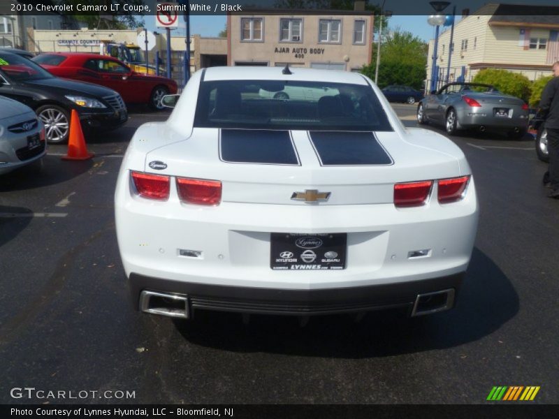 Summit White / Black 2010 Chevrolet Camaro LT Coupe