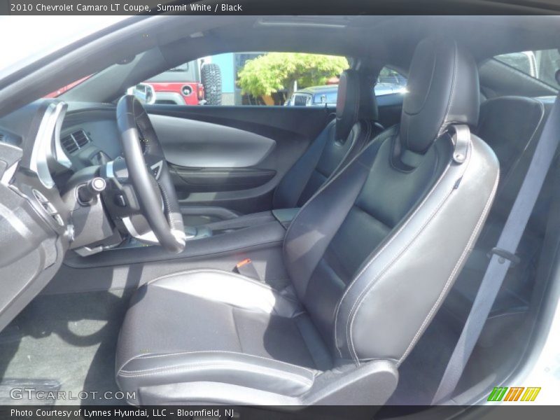 Summit White / Black 2010 Chevrolet Camaro LT Coupe