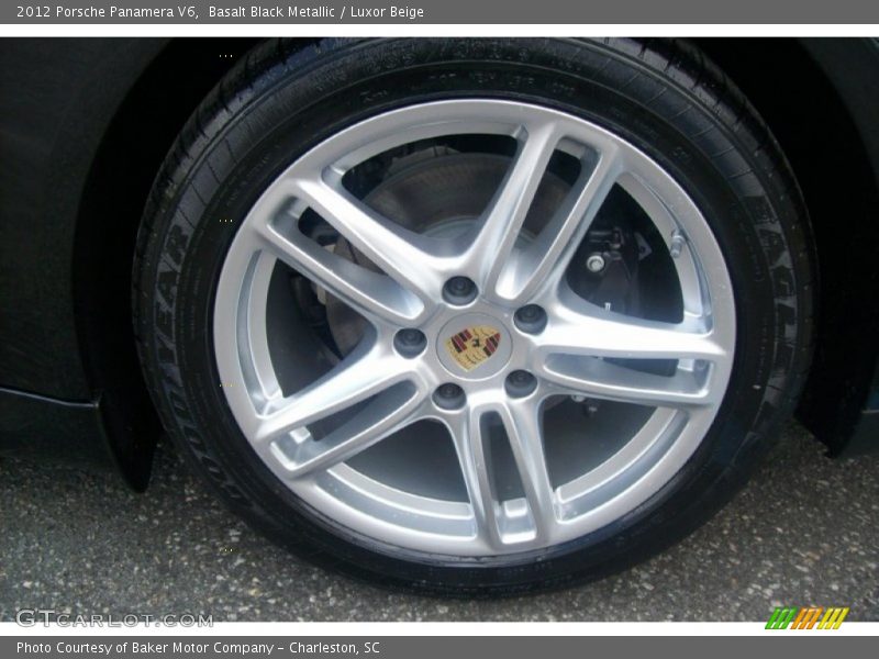 Basalt Black Metallic / Luxor Beige 2012 Porsche Panamera V6