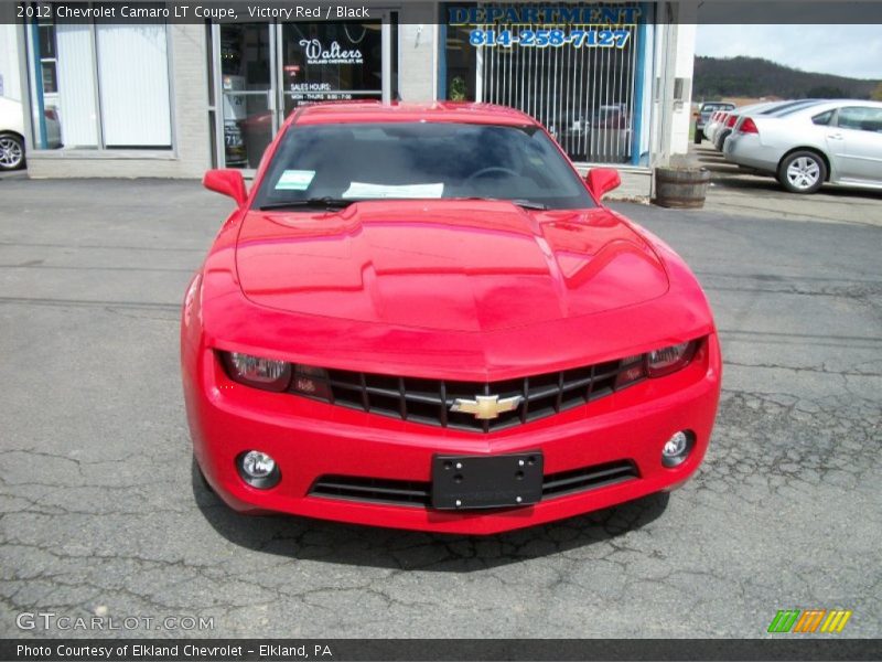 Victory Red / Black 2012 Chevrolet Camaro LT Coupe