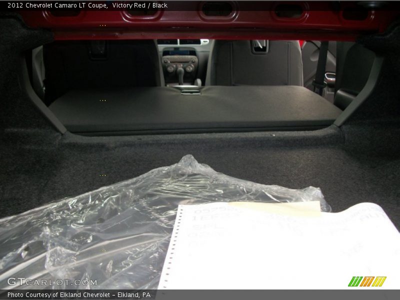 Victory Red / Black 2012 Chevrolet Camaro LT Coupe