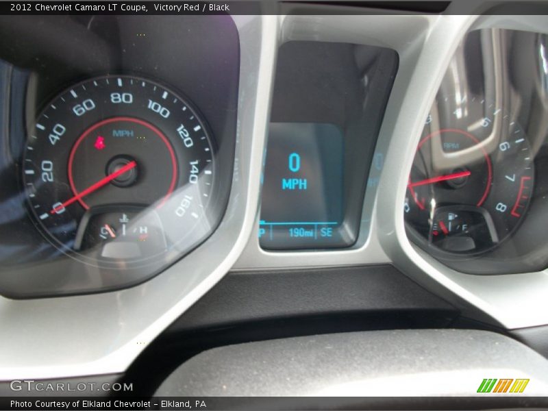 Victory Red / Black 2012 Chevrolet Camaro LT Coupe