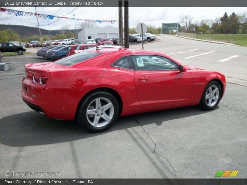 Victory Red / Black 2012 Chevrolet Camaro LT Coupe