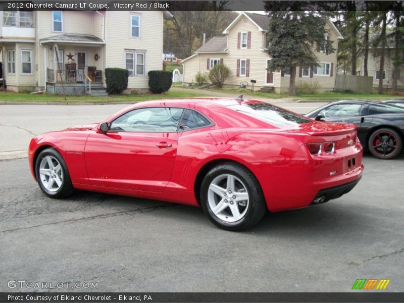 Victory Red / Black 2012 Chevrolet Camaro LT Coupe