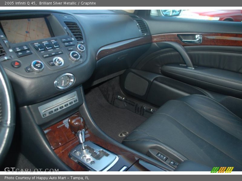 Brilliant Silver Metallic / Graphite 2005 Infiniti Q 45