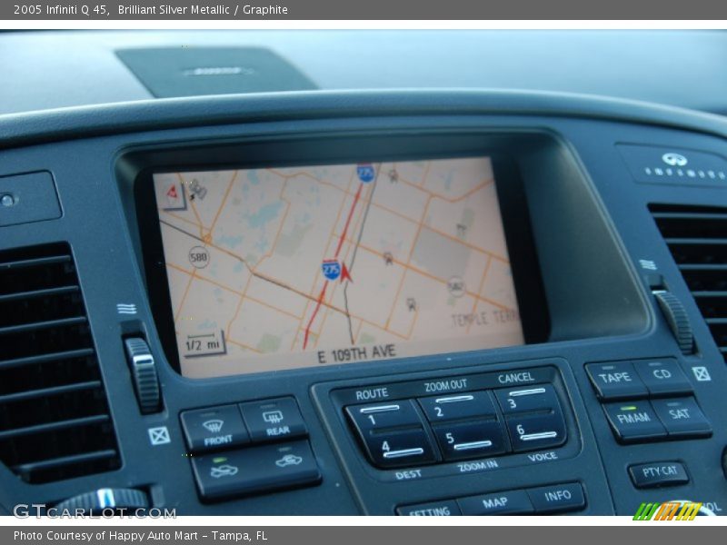 Brilliant Silver Metallic / Graphite 2005 Infiniti Q 45
