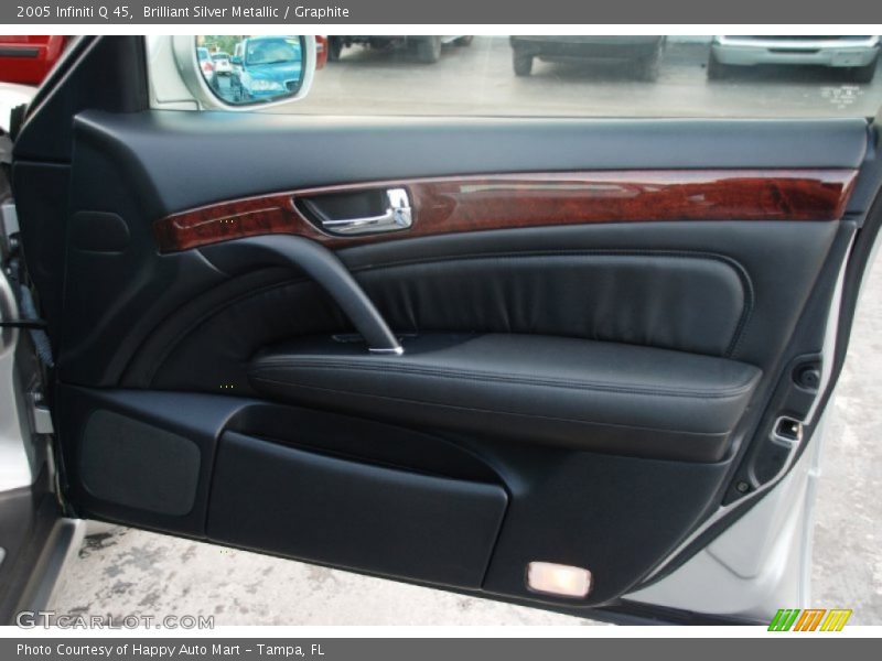 Brilliant Silver Metallic / Graphite 2005 Infiniti Q 45