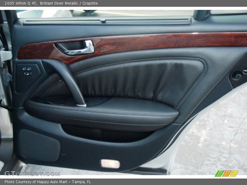 Brilliant Silver Metallic / Graphite 2005 Infiniti Q 45