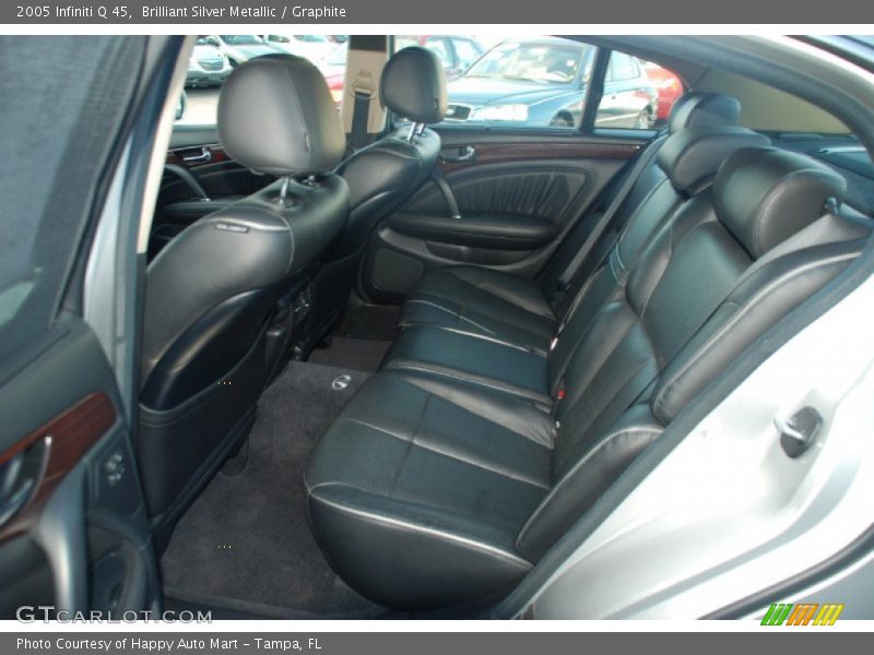 Brilliant Silver Metallic / Graphite 2005 Infiniti Q 45