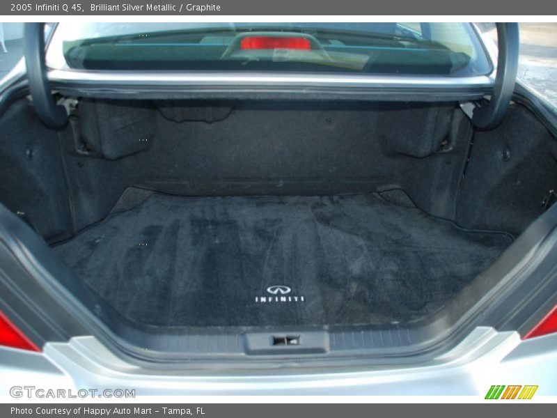 Brilliant Silver Metallic / Graphite 2005 Infiniti Q 45