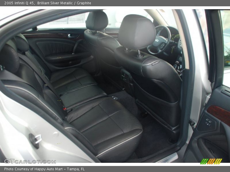 Brilliant Silver Metallic / Graphite 2005 Infiniti Q 45