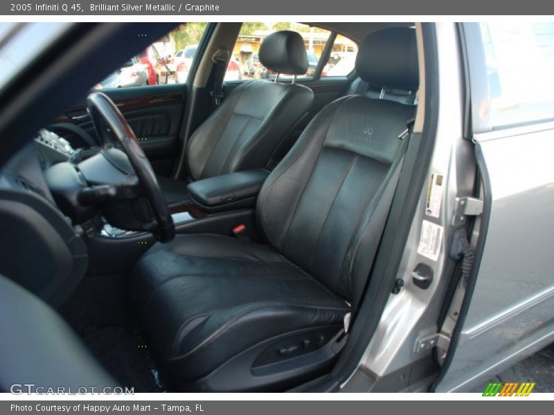 Brilliant Silver Metallic / Graphite 2005 Infiniti Q 45