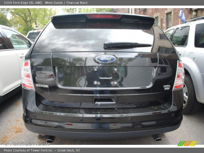 White Suede / Charcoal Black 2009 Ford Edge SEL AWD