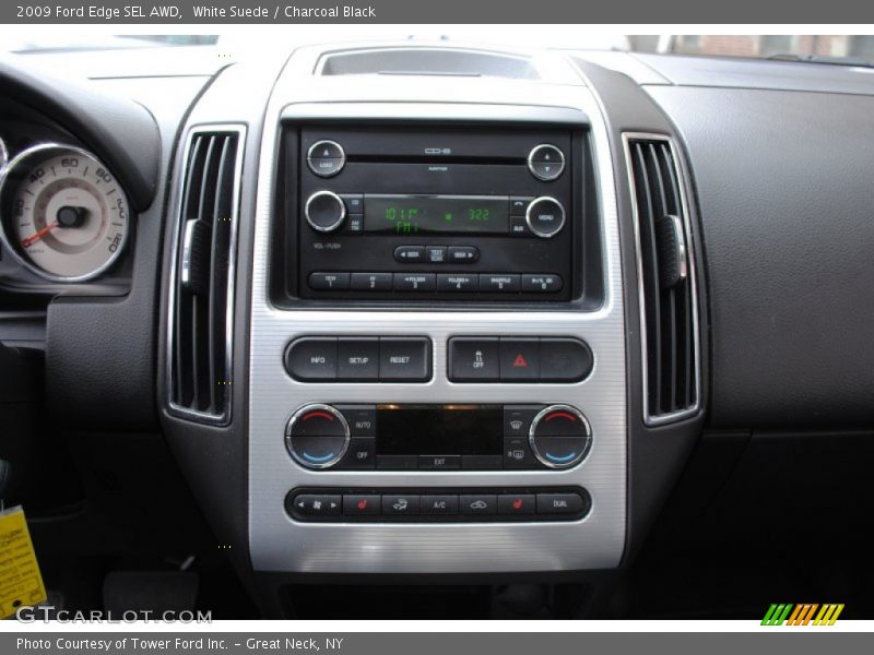 White Suede / Charcoal Black 2009 Ford Edge SEL AWD