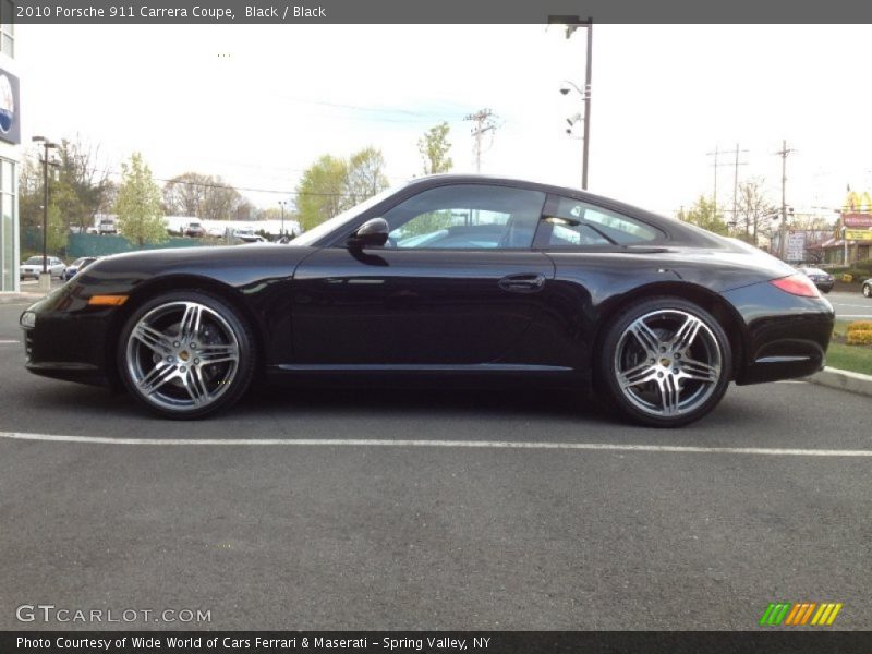 Black / Black 2010 Porsche 911 Carrera Coupe