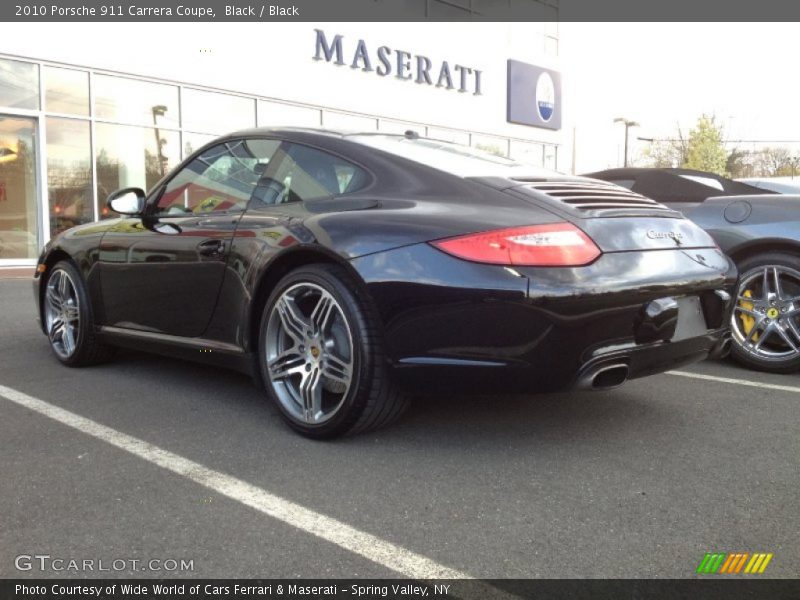 Black / Black 2010 Porsche 911 Carrera Coupe