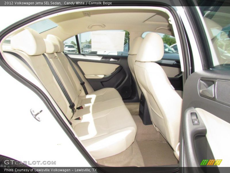 Candy White / Cornsilk Beige 2012 Volkswagen Jetta SEL Sedan