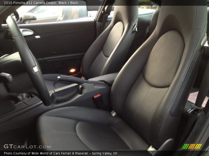 Black / Black 2010 Porsche 911 Carrera Coupe