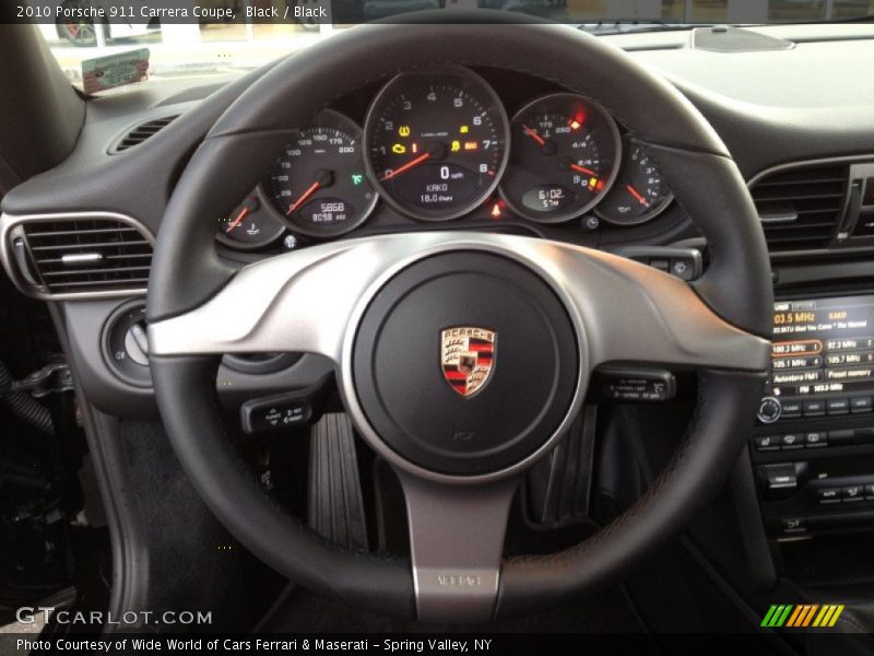 Black / Black 2010 Porsche 911 Carrera Coupe