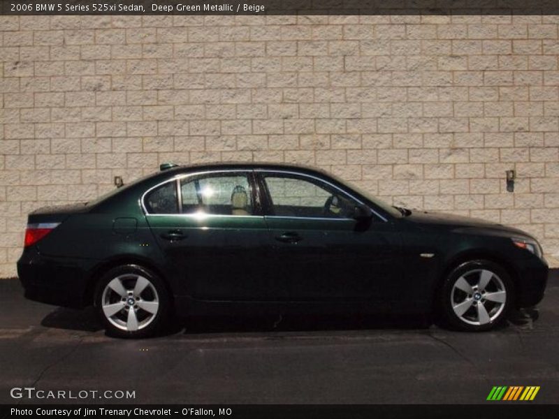 Deep Green Metallic / Beige 2006 BMW 5 Series 525xi Sedan