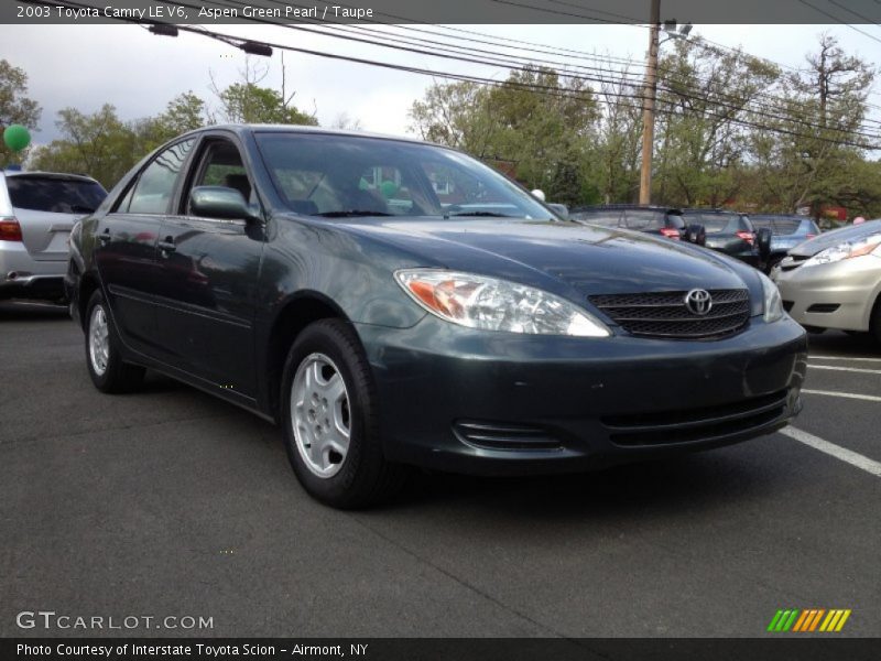 Front 3/4 View of 2003 Camry LE V6