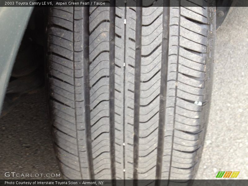 Aspen Green Pearl / Taupe 2003 Toyota Camry LE V6